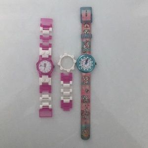 Lego & Flik Flak (swatch) watches